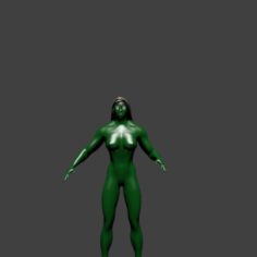 greengirl1						 Free 3D Model