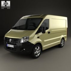 GAZ Sobol Next Panel Van 2013 3D Model