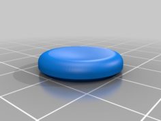 Fidget Spinner Thumb Rest 3D Print Model