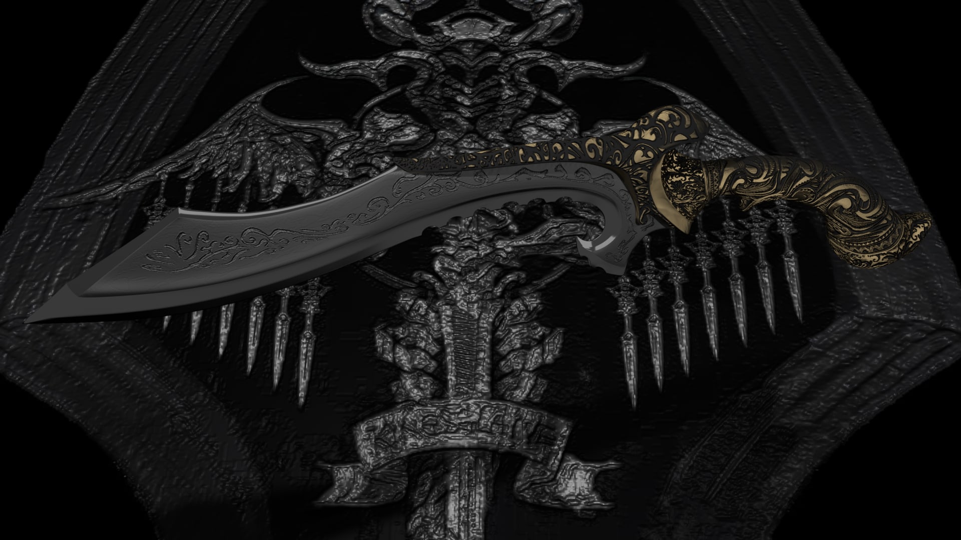 Nyx Ulric Kukri 1 3D Model