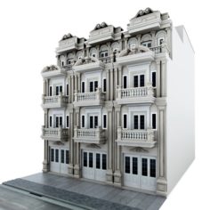 Classic Building 3D Model