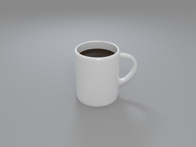 Mug model 3D Model