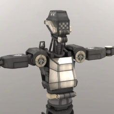 Sentinel Bot 3D Model
