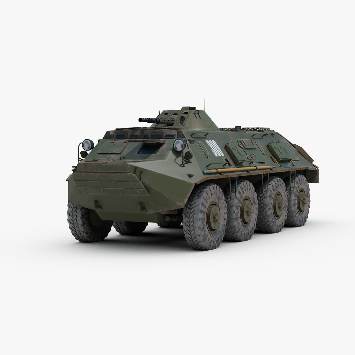 BTR 60 3D Model