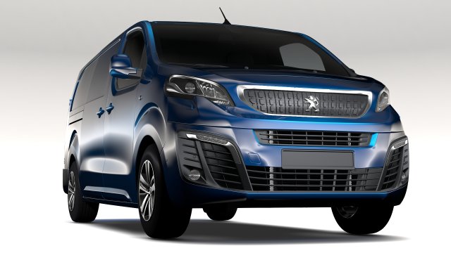 Peugeot Expert L3 2017 3D Model