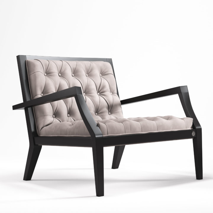 3D Vittoria Frigerio Dona Armchair model 3D Model