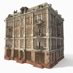 Old City Townhouse 3D Model