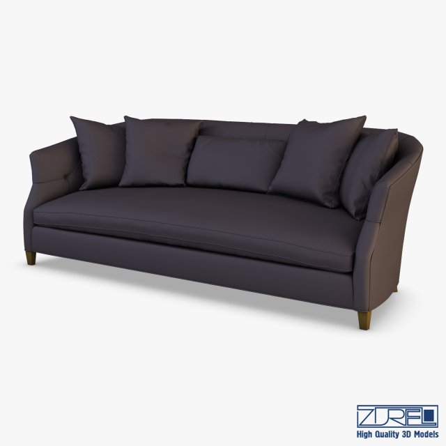 Luccia Hollywood Sofa 3D Model