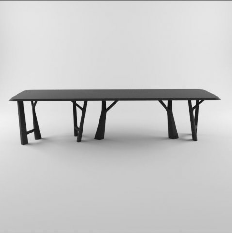 Table black 3D Model