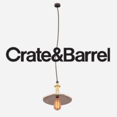 3D Crate&Barrel Damen Pendant Light 3D Model