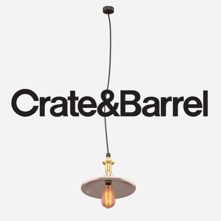 3D Crate&Barrel Damen Pendant Light 3D Model
