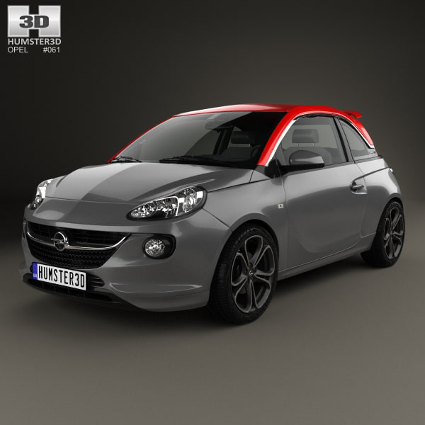 Opel Adam S 2014 3D Model
