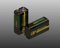 gp batteries 3D Model