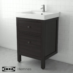 IKEA HEMNES ODENSVIK sink cabinet 3D 3D Model