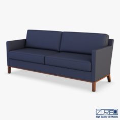 KM-Classic Low Sofa 3D Model