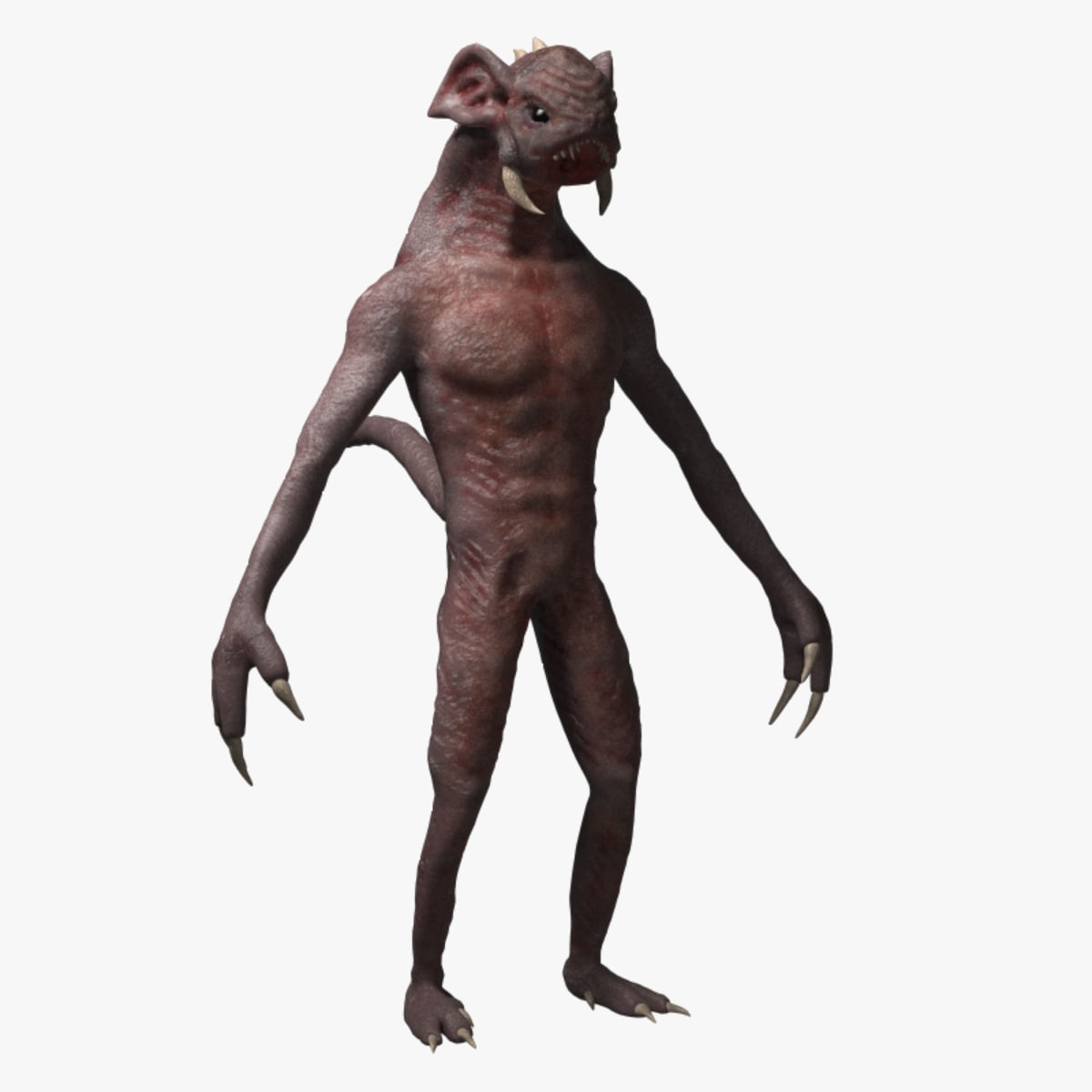 Creature Z (Rigged) model 3D Model