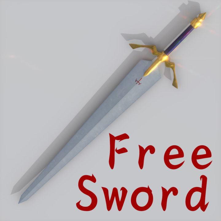Sword_N5 3D model Free 3D Model