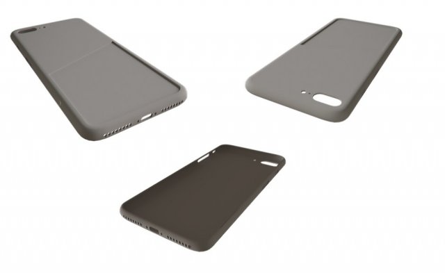 IPhone 7 Plus Case Model 3D Model