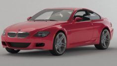 BMW M6 Coupe 2010 3D Model