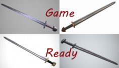 Viking Swords Pack 2 3D Model