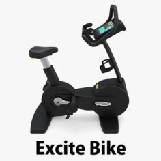 Technogym – Exercise Excite Bike MD 3D model 3D Model