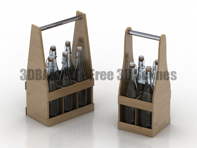 Bottle & Box bar 3D Collection