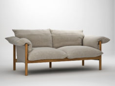 Wilfred Sofa 184 3D Model