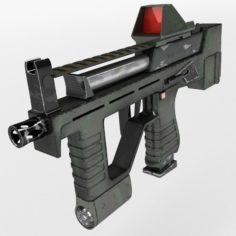 Submachine Gun PP-2007 3D model 3D Model