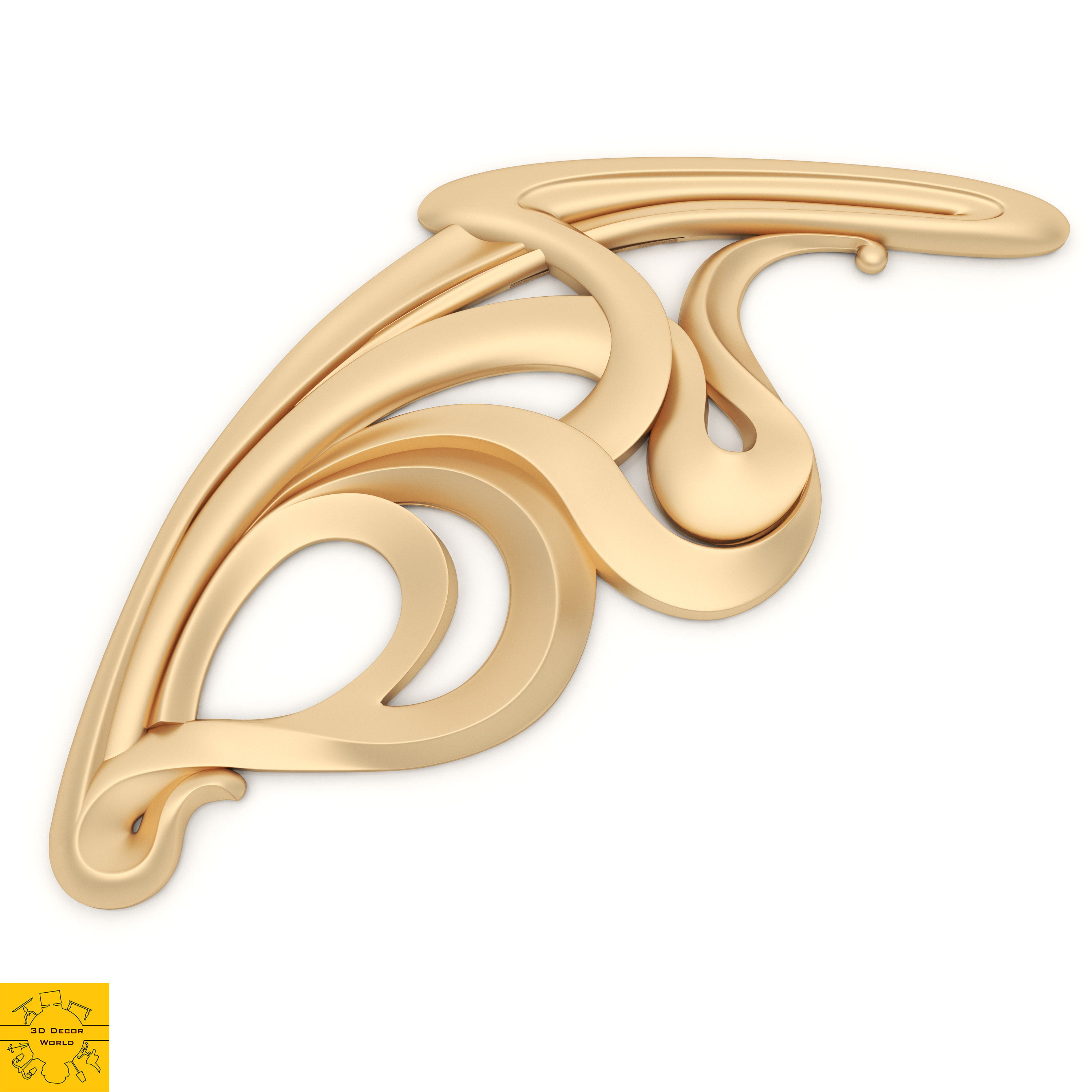 Carved Decor 17 3D Model
