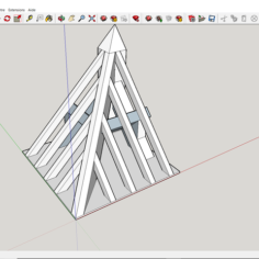 Scaffolding 3D Print Model