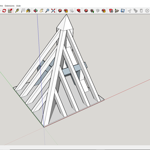 Scaffolding 3D Print Model