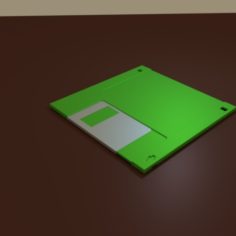 Floppy Disk						 Free 3D Model