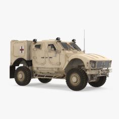 Oshkosh M-ATV Medical Vehicle 3D model 3D Model