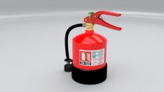 3D 3D Fire Extinguisher model 3D Model