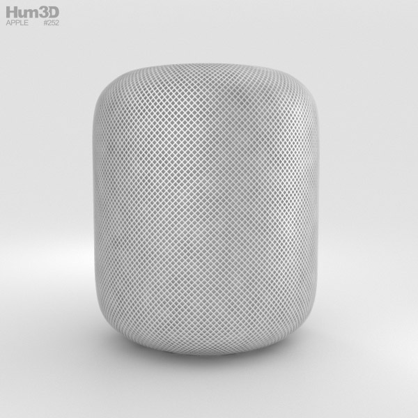 Apple HomePod White 3D Model