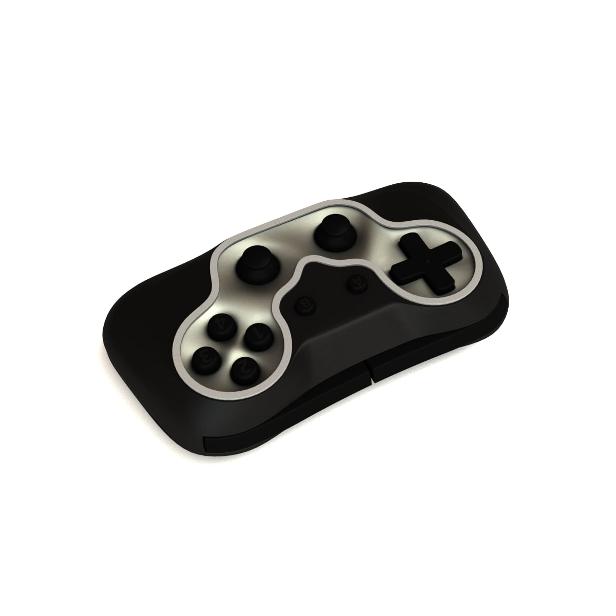 3D Gear VR GamePad model 3D Model