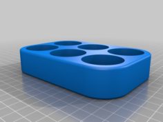 Paint bottle tray 3D Print Model