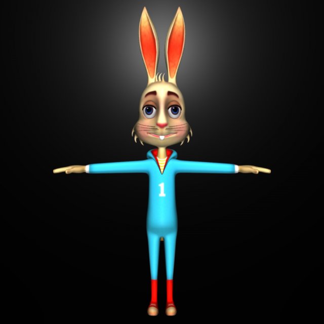 Rabbit 3D Model