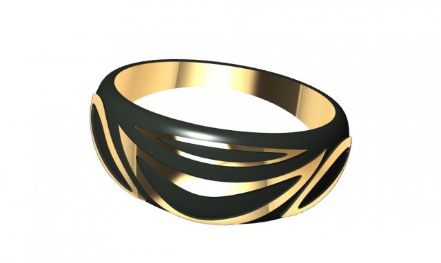 A different ring 3D Model