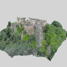 Lietava Castle model 3D Model