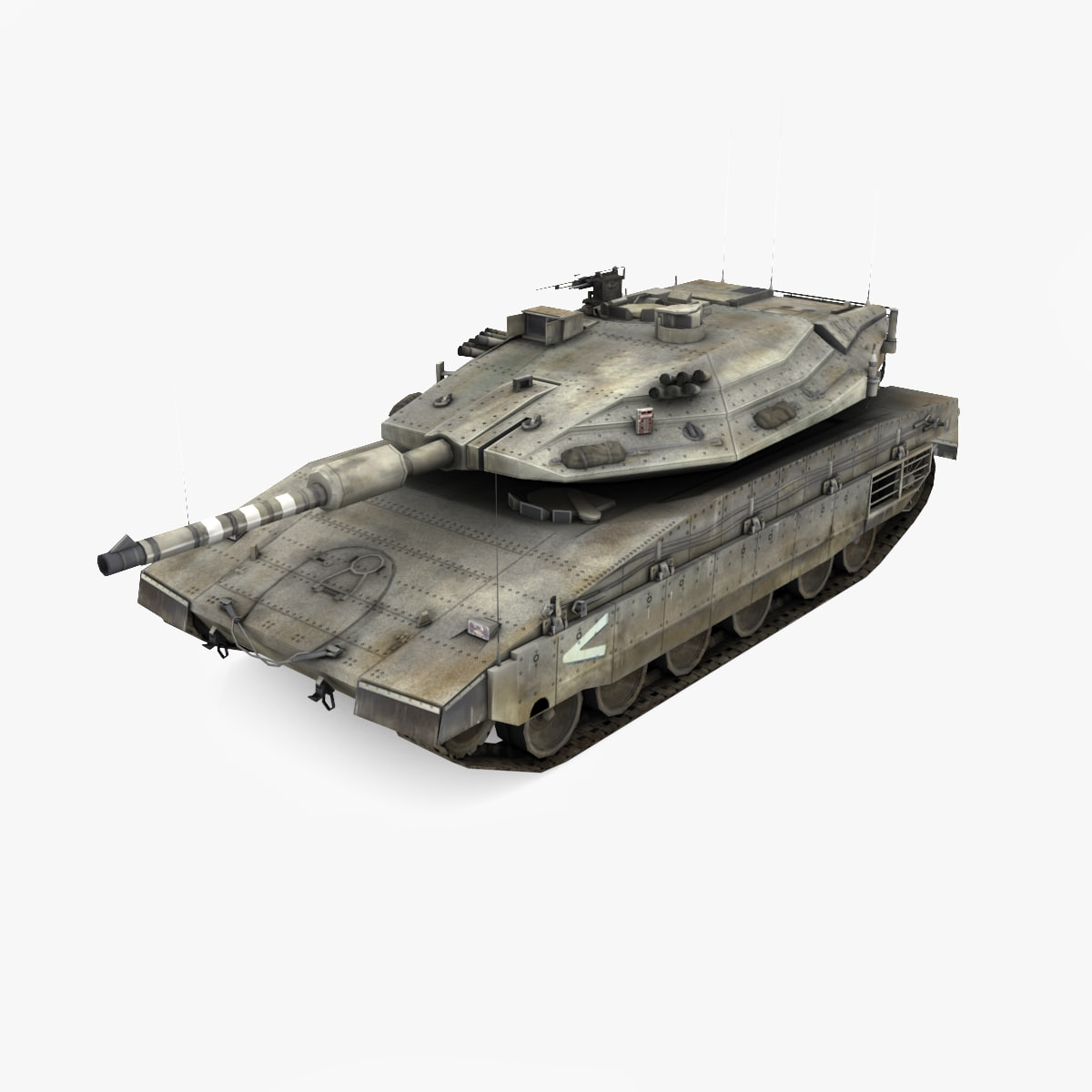 Merkava MK IV 3D Model