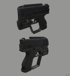 Pistol 3D Model