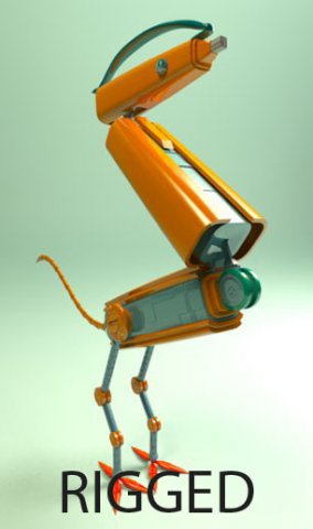 Pen robot tronsform 3D Model