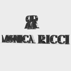 Monica ricci logo 3D Model