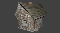 Old house 3D 3D Model