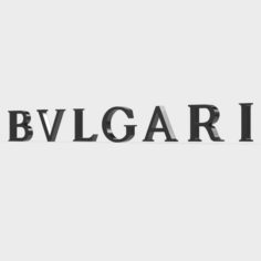 Bulgari logo 3D Model
