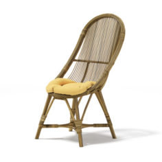 Wicker Chair 3D Model