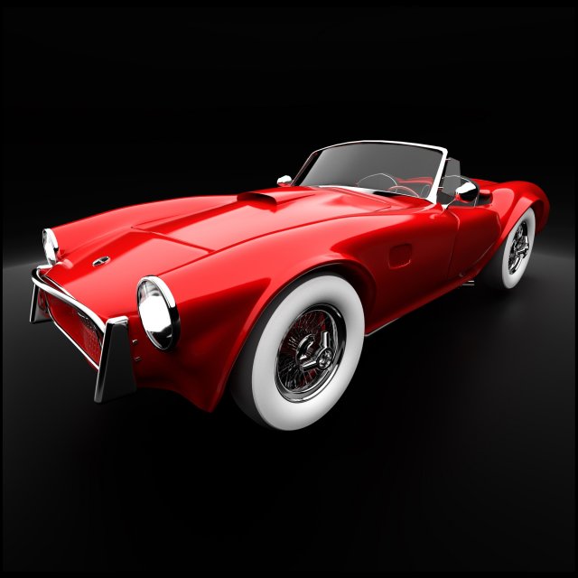 Shelby Cobra 427 3D Model