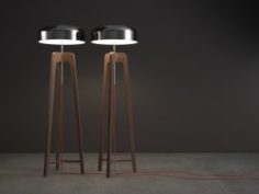 Pileo Floor Lamp 3D Model