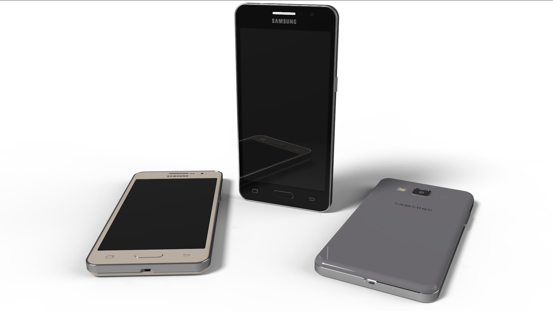 3D Samsung Galaxy Grand Prime 3D Model